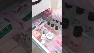 Restocking Mini Travel Essentials 🎀🩷  #asmr #restock #drawer #restockasmr #miniproducts #pink #fyp