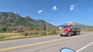 BC Route 3 approaching Fernie