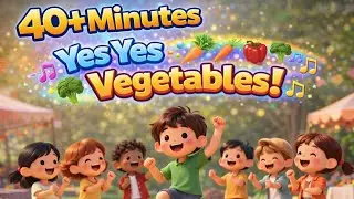 Yes Yes Vegetables! 🥕🥦 | 40+ Minutes | Veggies Are Great Song | Fun Nursery Rhymes for Kids