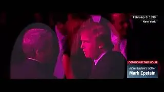 Trump Epstein Melania in Victoria's Secret event