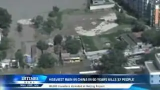 Heaviest Rain in China in 60 Years Kills 37 People