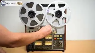 Teac A 3340S 26cm  Stereo 4Channel Tape Recorder Demonstration - For sale at www.variousstorenl.com