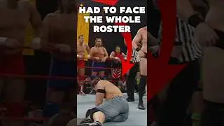 When John Cena and Randy Orton FACED the ENTIRE RAW ROSTER #wwe #wrestling #shorts