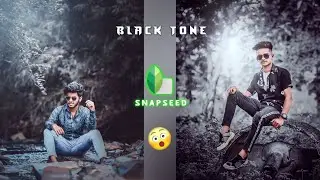 Snapseed Amazing Black Mode Effect Editing | Snapseed And Lightroom Editing | Snapseed Photo Editing