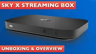 Sky X Streaming Box Unboxing & Overview