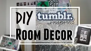 DIY tumblr inspired room decor || Melanie Locke