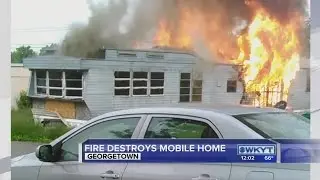 Officials investigating cause of mobile home fire in Scott County