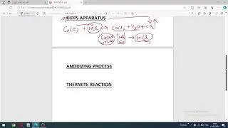 IMPORTANT CHEMICAL REACTION #CDS#CAPF#NDA#SCIENCE