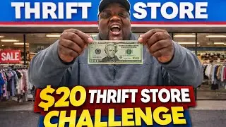 The $20 Thrift Store Challenge – Impossible or Nah? 