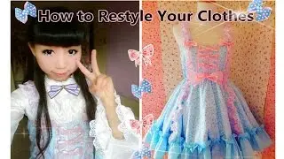 DIY Kawaii Dress - How to Restyle Your Clothes to Lolita Dress-Lolita Fashion