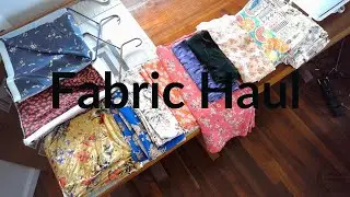 Fabric Shopping Trio: Joann, Hobby Lobby, and Thrift Store Fabric Haul