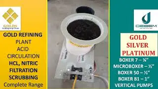 GOLD REFINING ACID FILTER SCRUBBER - GOLDS DEBEM - BOXER