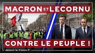 Macron et Lecornu gouvernent contre le peuple. Réagissons !