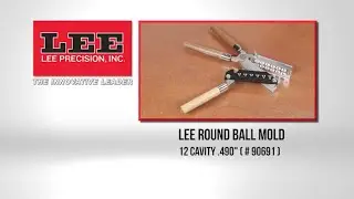 90691 12 Cavity .490 Round Ball Mold