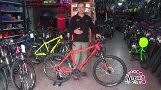 Uso correcto de los cambios en una bicicleta MTB