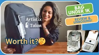 Artistix Backpack Review and Unboxing | Artistix talon backpack 25L | backpack under 999/- 🔥