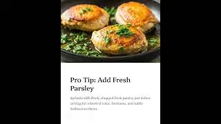 Petto di Pollo al Limone