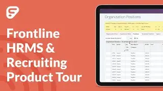 Frontline HRMS & Recruiting TOUR - Best K-12 HR software