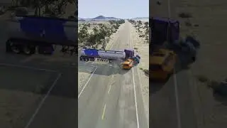INSANE REALISTIC HIGHWAY CRASHES Realistic Highway Driving in BeamNG.drive #realisticgaming