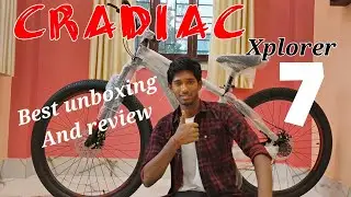 New cycle unboxing and review 😍🔥। Cradiac Xplorer 29 T 7 speed । Trek With Ani