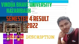 VINOBA BHAVE UNIVERSITY RESULTS SEM 4  , 2022 |  BA SEM 4 RESULT 2022