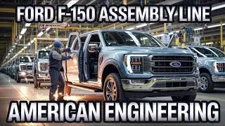 Inside the Ford F 150 Assembly Line  A Masterclass in American Engineering