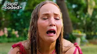 no hard feelings (2023) - maddie getting pepper sprayed while trying to flirt is hilarious