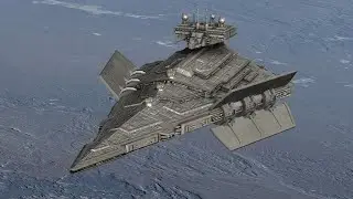Epic Showdown: AI Chelandion vs AI Victory I & II Star Destroyer - Empire at War Remake NPC Battles