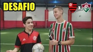 GANHAR FLAxFLU &Eacute; NORMAL!? - DESAFIO DE FUTEBOL - 100 Habilidade