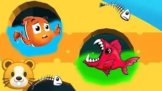 🐹Save The Fish Dig Max All Levels Game Android iOS Gameplay Walkthrough #14