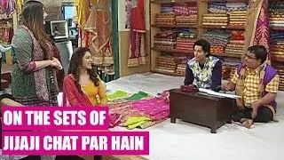 Jijaji Chat Par Hain on the sets: Pancham and Elaichi are excited for their wedding