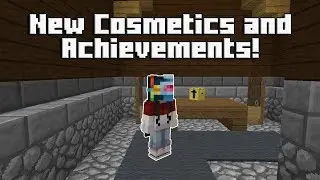 New Cosmetics And Achievements! | Murder Mystery (Minecraft Hypixel)