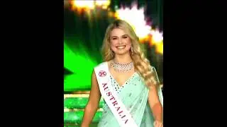 MISS AUSTRALIA 2024 IN INDIAN SAREE #saree #india #tuba #trending