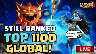 STILL RANKED TOP 1100 IN THE WORLD WITH THIS INSANE ARMY! (Clash Of Clans LIVE) - Vertical