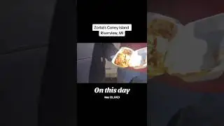 #onthisday #DownRiver #ConeyBros #HotDogs #Foodie #FoodReview #Michigan #Faturday #FYP #Trending