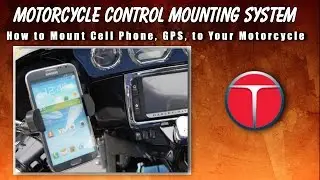 Motorcycle Cell Phone Control Mount - Techmount