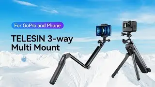 TELESIN 3-way Multi Mount  Tutorial