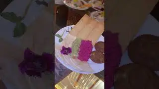 Pita + falafel + 3 types of hummus + lavash ❤️&zwj;🔥full combo #cateringservices #catering #food #chef
