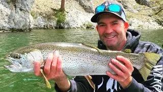 Trolling Wicked Lure Trout Killers for Rainbows.