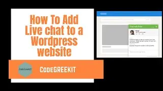 How To Add Live Chat To WordPress Free - Best FREE Live Chat Service For Websites