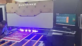 SU690 Single Pass UV printer Overseas Installation, Sunpack Digital Printing Machine