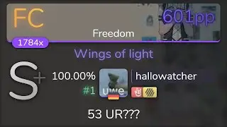 [Live] hallowatcher | Akitsuki Fuuka (CV: Lynn) - Wings of light [Freedom] +HDHR SS {#1 601pp FC}