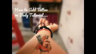 How to Add Tattoo on Body in Photoshop | Photoshop | Realistic Tattoos on Arm