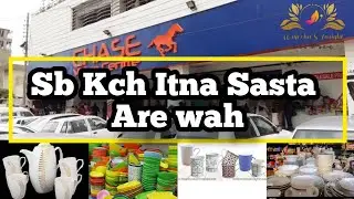 Low budget Ramadan Shopping 2022 | Sab kch itna sasta | Ramadan Crockery shopping