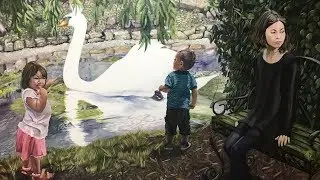 What Adults Don't See : Time Lapse Oil Painting by Jamie Belton