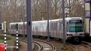 RET metro SG2/1 vertrek Ambachtsland naar De Tochten
