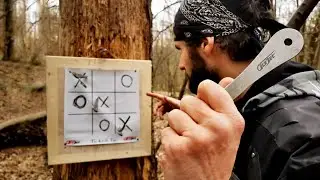 COOL Knife Throwing Game (Tic-Knife-Toe) Unboxing/Review/Test