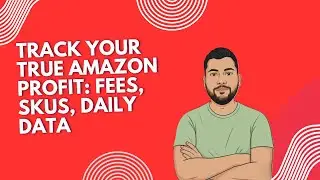 Power Bi Amazon Dashboard: Fees, SKUs, Daily Data(Seller Central)
