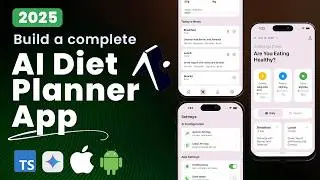 Build an AI-Powered Diet Planner App with Expo, React Native & Google Gemini | Part 1