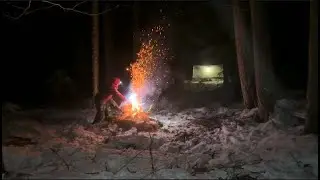 Гамак для кемпинга в ДОЖДЬ, МОРЕ И СНЕГ / Брезент Hammock Gear Palace / Гамбургер для костра